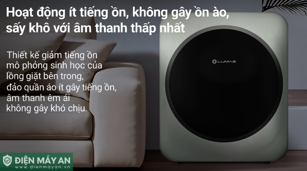 Máy sấy thông hơi LUMIAS 4kg WCD-268W